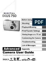 Digital IXUS 750 Advanced Camera User Guide EN PDF