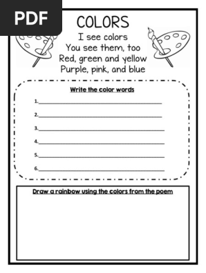 Colors Poem