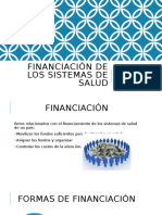 Financiación de Los Sistemas de Salud