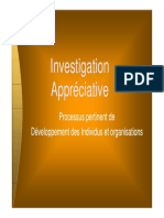 Investigation Appreciative
