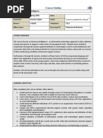 MBA Course Outline - BI - Spring 2020 - Updated