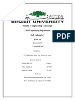 Faculty of Engineering Technology Civil Engineering Department Soil Laboratory