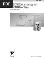 User'S Manual: Mechatrolink Interface Unit