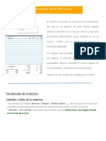 Módelo de Factura Con Macros para Imprimir - Exportar A PDF y Generar Resumenes