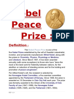 Nobel Peace Prize