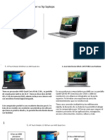 Comparativa Acer vs HP laptops: procesadores, pantallas y batería