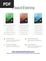 Pass Training: Help You Pass The Actual Test With Ease by Reliable & Valid Training Material