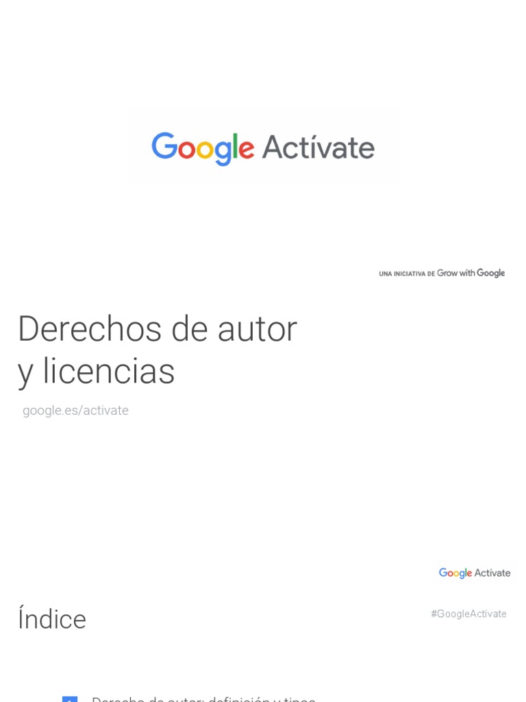 5.5. Derechos de Autor y Licencias PDF | PDF | Creative Commons ...