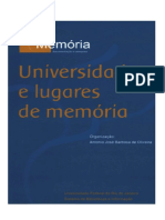 SALGADO. História, Memória e Patrimônio (Universidade e Lugares de Memória) PDF
