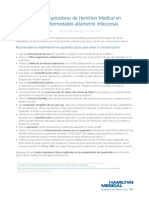 Safe Use of Hamilton Medical Ventilators For Patients With Highly Infectious Diseases Es ELO20200308N.00