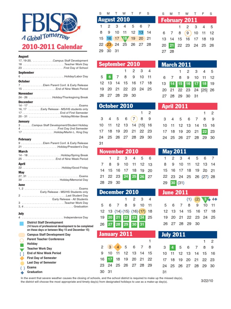 ヘタリア School Calendar 2010-2011 2010 - 2011 School Year Calendar | PDF