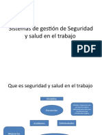 Sistemas de Gestión de Seguridad y Salud en