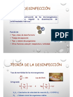 Desinfección Del Agua PDF