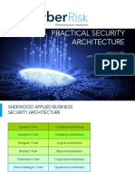 Practical Security Architecture: Wayne Tufek 15 16 of February 2019 Sacon Bangalore