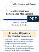 Organization Development and Change: Chapter Seventeen: Performance Management