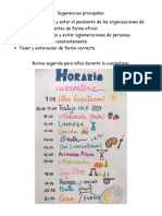 Cronograma de Actividades Cuarentena PDF