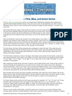 Pink Blue Green Levels PDF