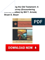Encountering The Old Testament A Christi PDF
