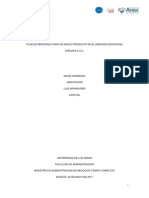 Plan de Mercadeo para Productos en La Ciudad de Bogota PDF