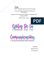 Informe de Comunicacion para Informatica