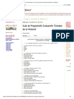 "El Rincón Del Cuarto Básico": Guía de Preparación Evaluación "Estados de La Materia" PDF