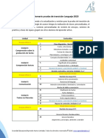 Temario Prueba de Transición Lenguaje 2020 PDF