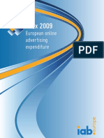 AdEx 2009 - European online advertising expenditure