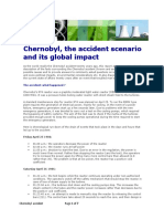 Chernobyl, The Accident Scenario and Its Global Impact