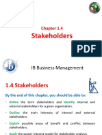 Stakeholders: IB Business Management