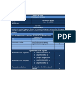 Plantilla de Reporte de Gerente de PRUEBA