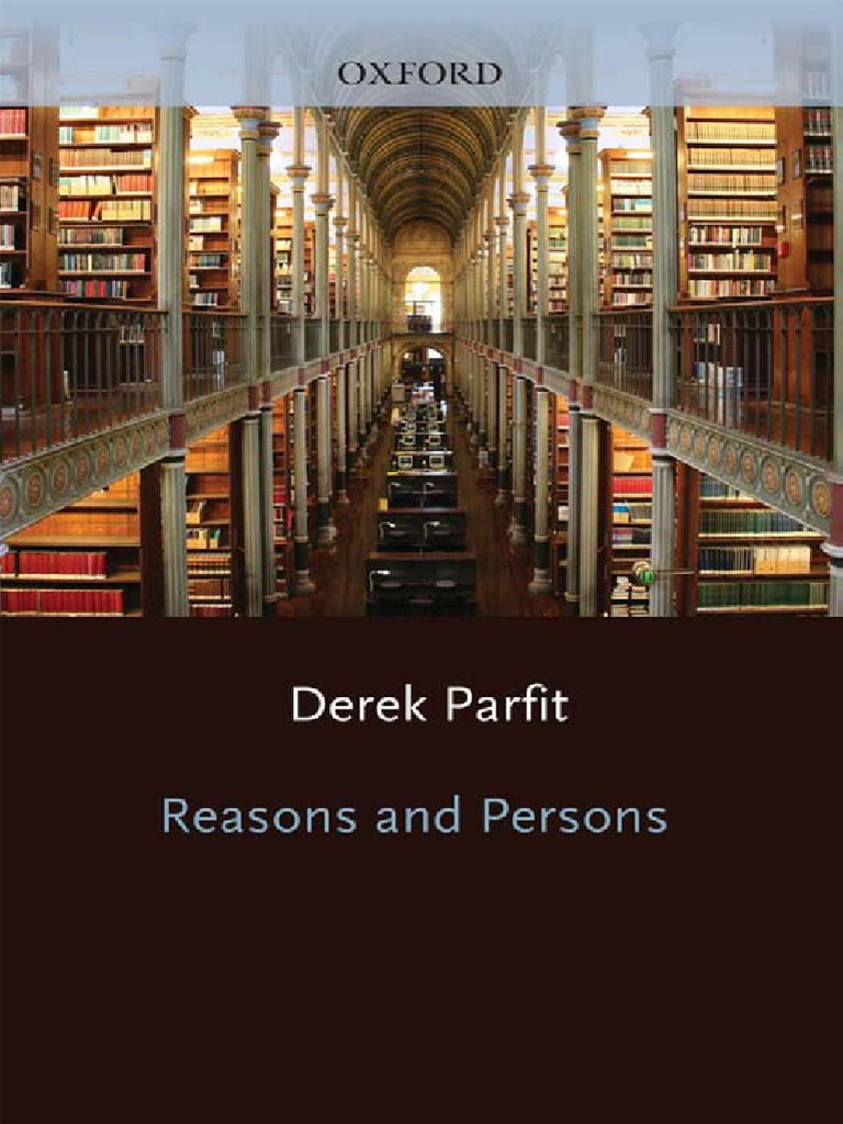 Reasons and Persons PDF | PDF | Psychological Egoism | Reason