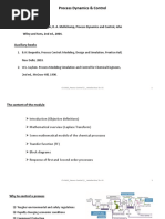 Process Dynamics & Control: Textbook