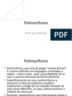 Polimorfismo - conceito e exemplos