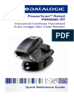 Powerscan™ Retail Pm9500-Rt: Industrial Cordless Handheld Area Imager Bar Code Reader