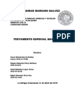 Testamento Maritimo