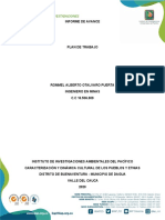 1er Producto - Plan de Trabajo IIAP Contrato Rommel Otalvaro 2020