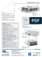 Zephyr30S: Especificaciones Técnicas
