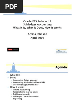 Release Sub Ledger Accounting
