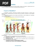 A.1.1 - Ficha Informativa - As Primeiras sociedades Recolectoras