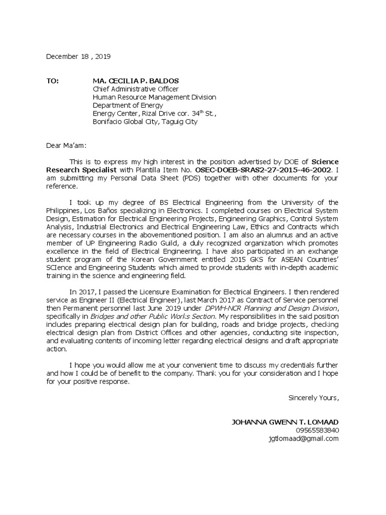 TO Ma. Cecilia P. Baldos DPWHNCR Planning and Design Division Bridges and Other Public Works