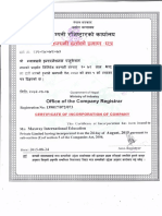 Maxway Company Registraion Certificate PDF