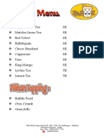 Menu Kekook PDF