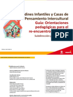 Orientaciones Pedagógicas para Reencuentro Familia PDF