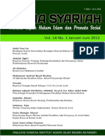 Vol. 14 No. 1 Januari-Juni 2012: Abdul Gani Isa