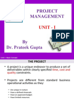 Project Management: Unit - I