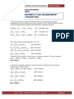 Termoquimica y Ley de Kirchoff