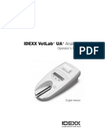 Idexx Vetlab Ua Analyzer: Operator'S Guide