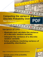 Chapter 1 Lesson 4 Variance and Standard Deviation