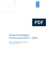 BDE (Banco de Desarrollo Ecuador) Mapa - Estratégico - Bde - 2017 - 2018 - Final