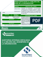 Auditorías internas enfocadas a la mejora